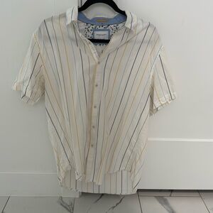 Denim & Flower Button Down